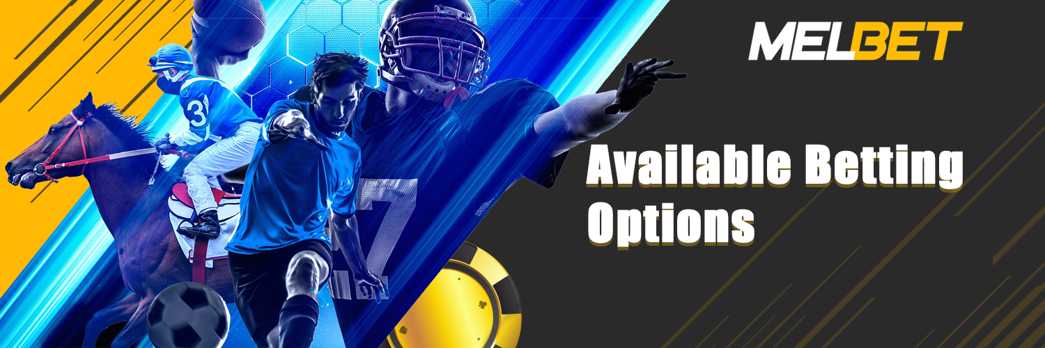 Available betting options on FUN88.