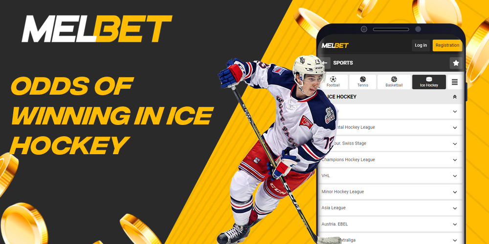 Odds to win from FUN88 for ice hockey fans